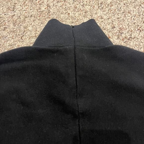 NWOT Tuckernuck 100% Cotton Mock Neck Sweater Black Sz XL Preppy Fall Casual - Picture 8 of 8